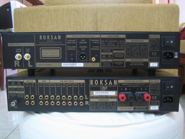 Roksan Kandy LIII Integrated Amplifier & CD Player (used) Roksan13