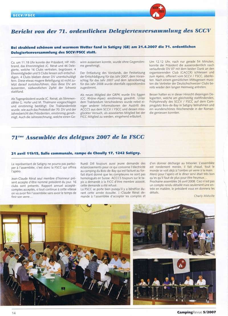 2007-05-00 Revue de la Fscc, 71ème Assemblée des délégués, Satugny 2007-014