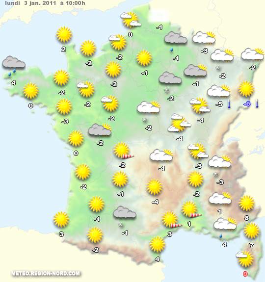 lundi 3 janvier 2011. France51