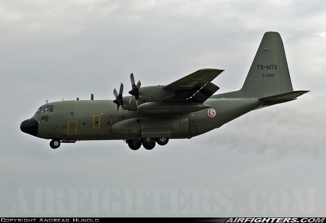 موسوعة طائرات النقل الاستراتيجي التونسية C-130B/H/J-30 Hercules 1609-c10