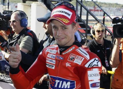 Casey Stoner en pôle Stoner15