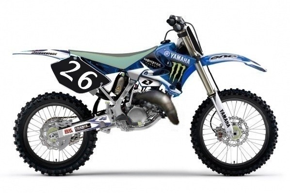 YAMAHA 125 YZ Monster energy !! 125yz10