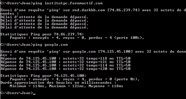 Et vous, quelle est votre vitesse de connexion ? Ping12