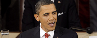 Obama joins Senate Dems in pressing for jobs bill Obama110