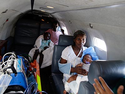 Haitian children evacuated to Phila. hospital Philad10
