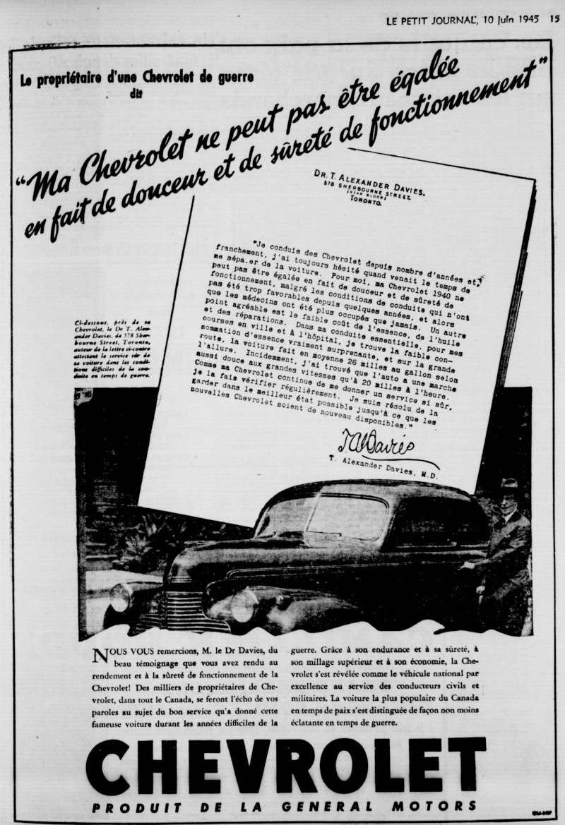 chevrolet - Vieilles publicitée GM au Québec - Page 6 Chevro10