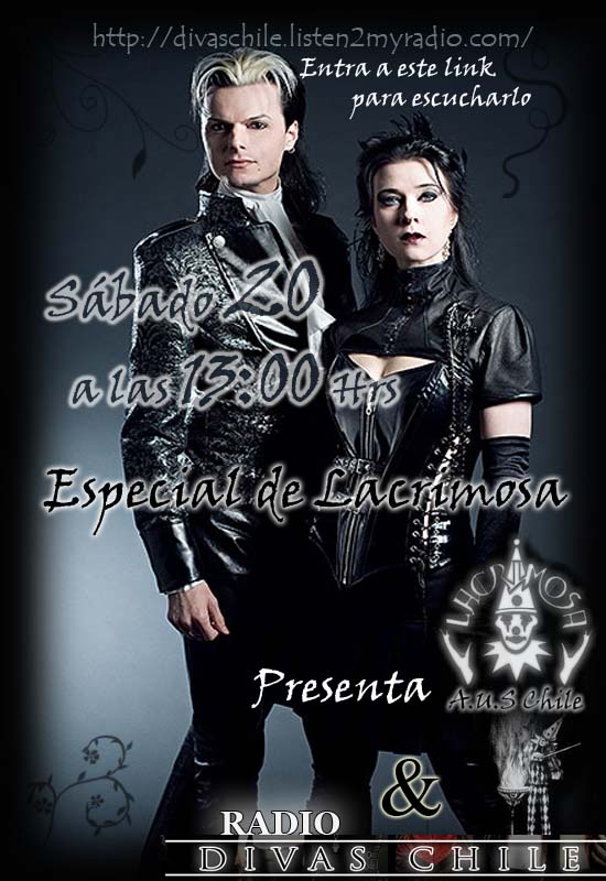 Espaciales en Divas Chile online Lacrimosa 643ti010
