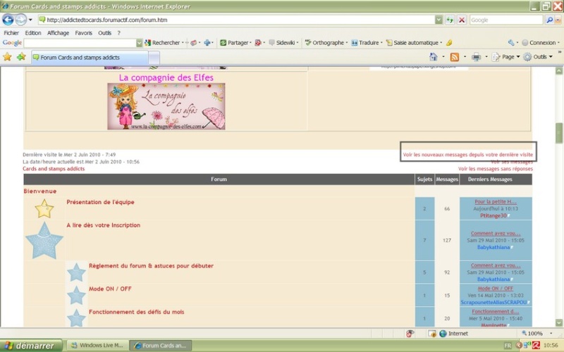 Forum Cards and stamps addicts - Portail Aide112