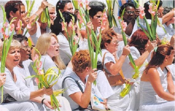 MARCHA POR LAS DAMAS DE BLANCO MIAMI MARZO 25 DEL 2010 Damasd11