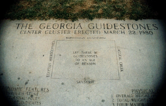 LAS PIEDRAS GUIAS DE GEORGIA, ELBERT COUNTY Gg110