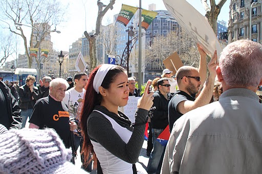 LA PROTESTA EN BARCELONA Img_1726