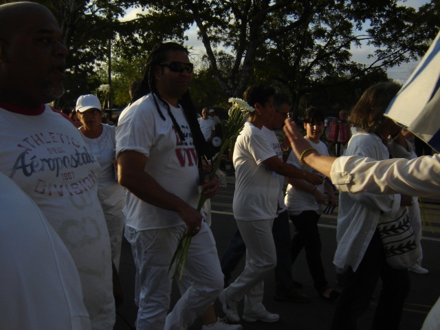 MARCHA POR LAS DAMAS DE BLANCO MIAMI MARZO 25 DEL 2010 Marcha30