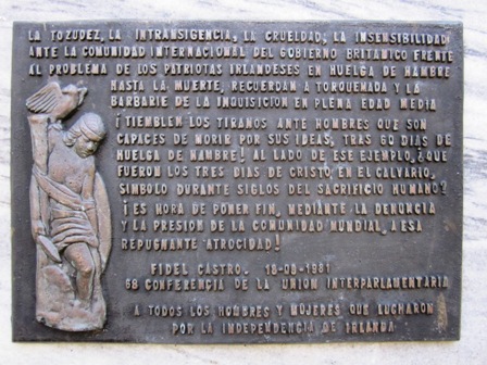 EL BOOMERANG DE BRONCE - FIDEL CONDENO LAS MUERTES DE LOS IRLANDESES QUE HICIERON HUELGAS DE HAMBRE Pequen10