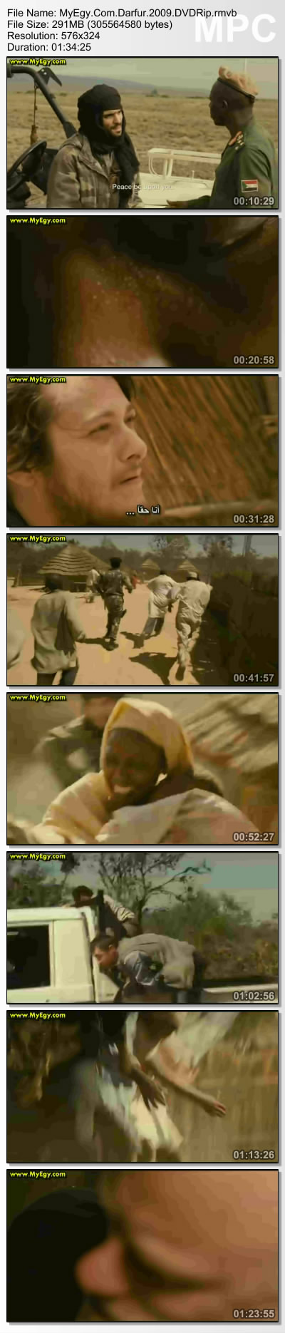 فيلم الاكشن والدراما الرائع Darfur 2009 نسخة DvdRip مترجم علي اكتر من سيرفر  74523710