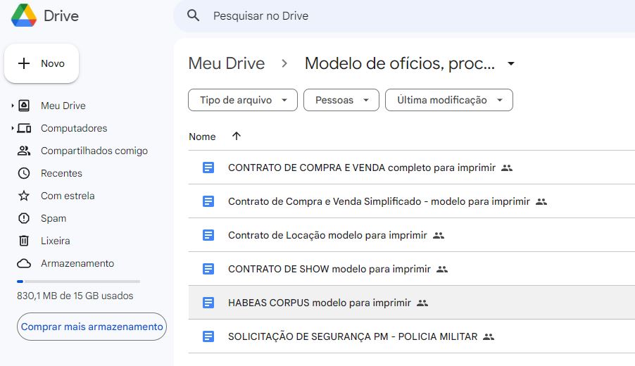 Modelo de Solicitação de Segurança Policia Militar ou Guarda Grátis Rpgmae10