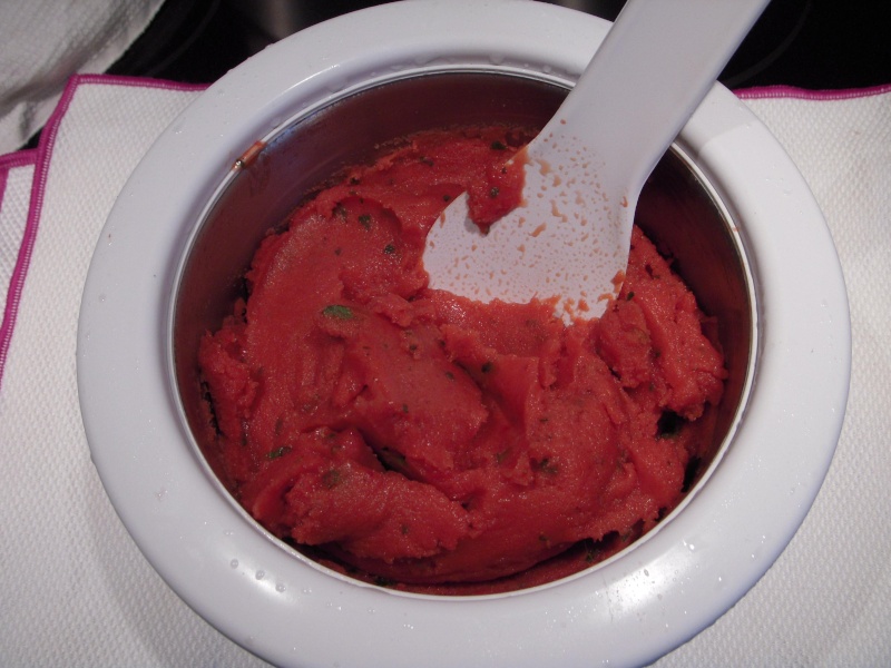 Sorbet Fraise-tomate Basilic Sorbet10