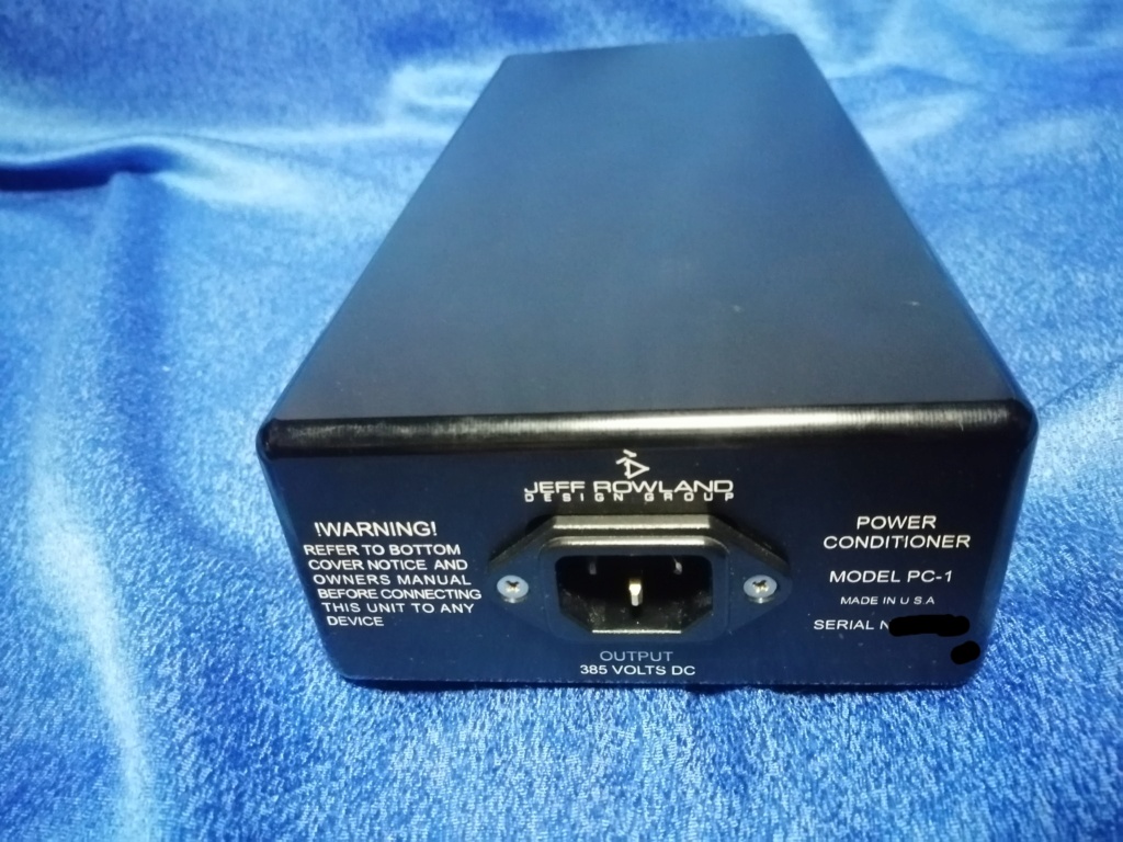 Jeff Rowland PC-1 external power supply /conditioner for Capri S2 pre amp /102s/201/501(used)  Img_2017