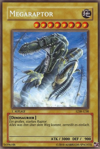 Dinosaurier-Deck Megara11