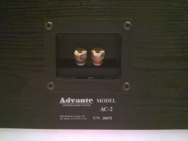 advante AC2 Center Speakers(used) Image031