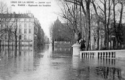 Crue de la Seine de 1910 1inval10