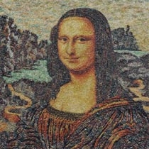 Punoi Mona Lisën me gurë të çmuar   Mona_l10