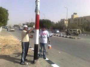 شباب الشيخ زويد ينظفون شوارع المدينة D9a2d911