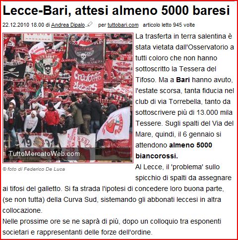 LECCE-BARI 0-1 (06/01/2011) - Pagina 2 Cattur20