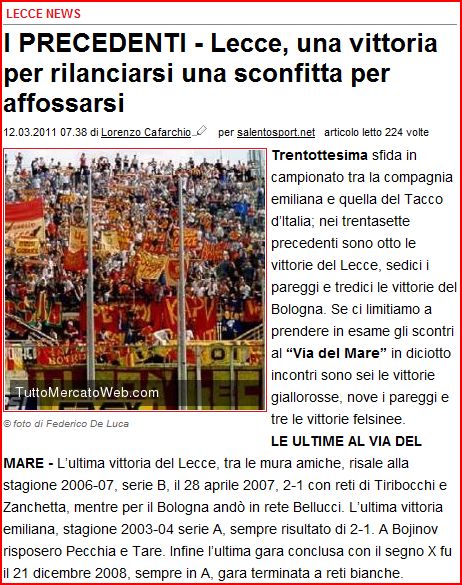 STREAMING LECCE-BOLOGNA (13/03/2011) - Pagina 2 Cattur21