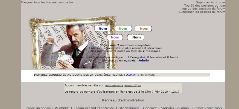 template qui est en ligne - Modification template pour le Qui est en ligne Qeel11