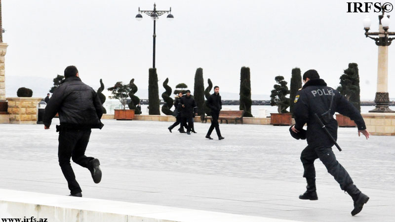 Протесты в Баку закончились массовыми арестами 74810