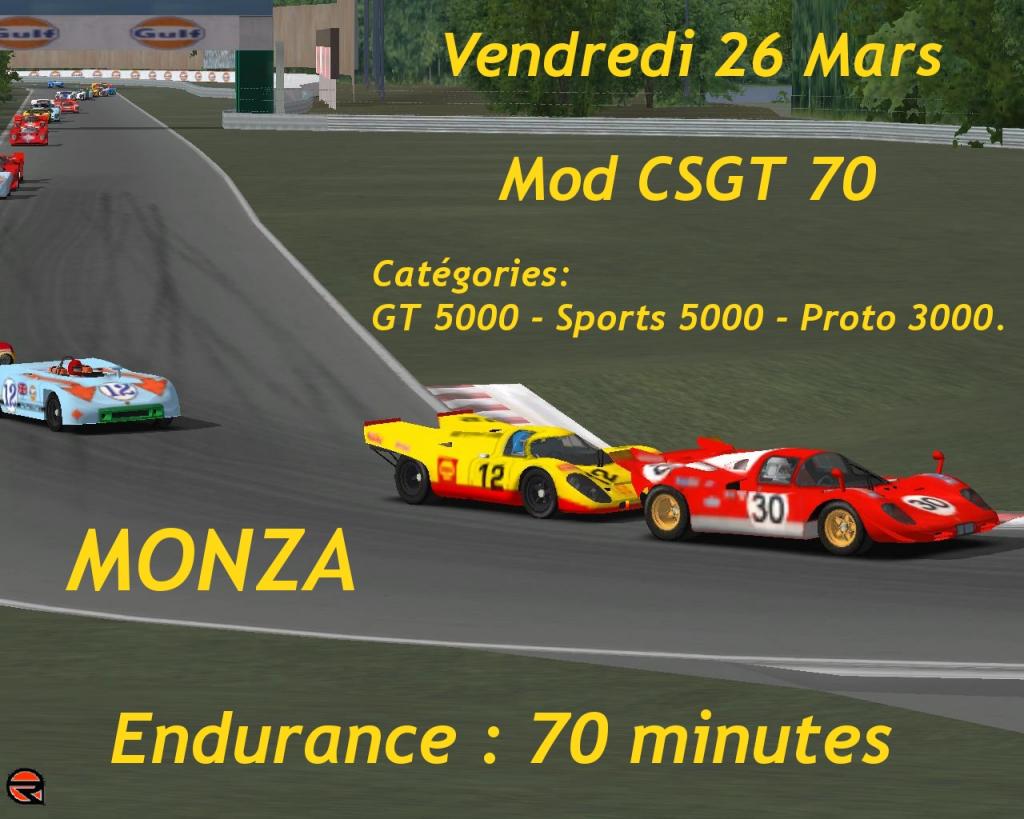 Monza Endurance 70 min... Affich13