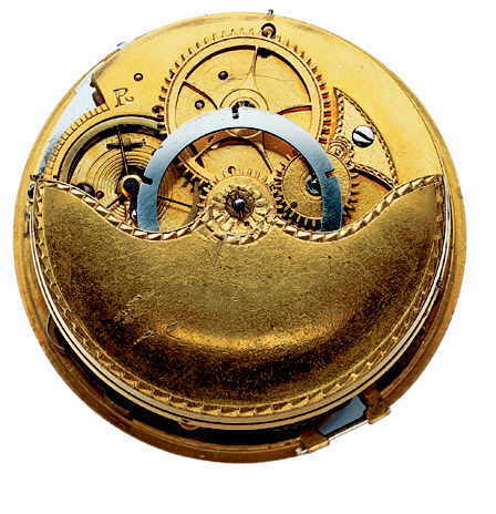 La première montre automatique - Le premier vrai chronomètre; " 2 sujets en  un ". Poste historique.
