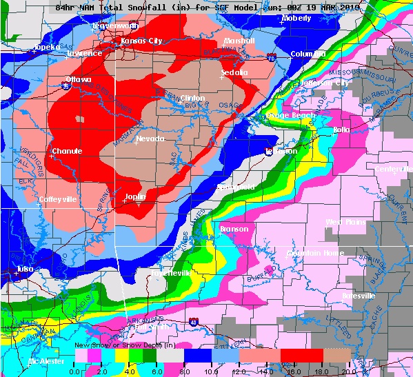 Snow This Weekend??? Namsno10