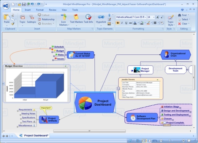 حصريا البرنامج الرائع Mindjet MindManager v8.2.319 لمساعدة الطلاب وغيرهم فى ادارة الافكار وانشاء الخرائط الذهنية Ra55ed11