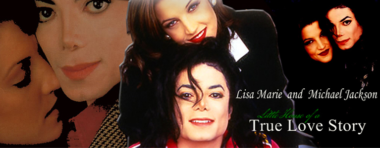 Lisa Marie Presley and Michael Jackson  