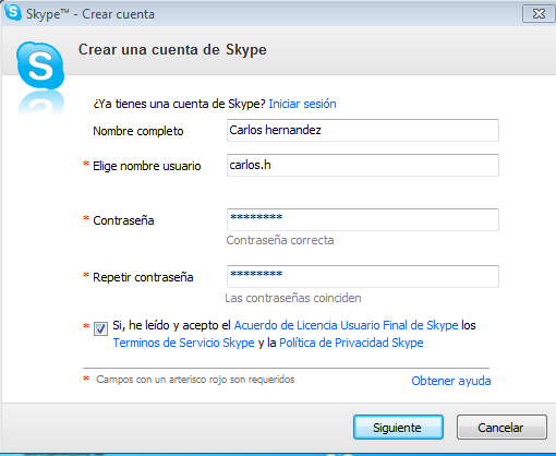 Skype (Para hablar) Skype210