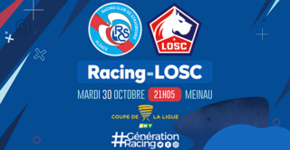 16es de finale de Coupe de la Ligue Racing-Lille Rcsalo10