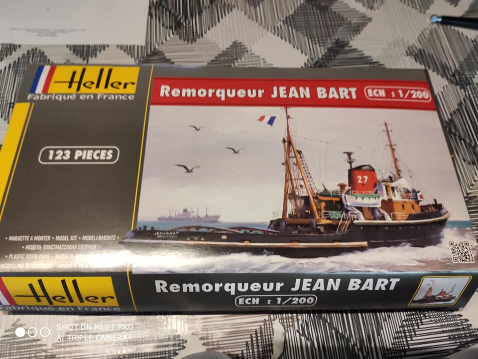 Remorqueur JEAN BART  1/200ème Réf 80602 Bart211