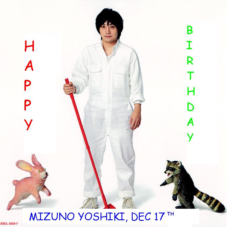 Today's birthday Mizuno Yoshiki Iki_mi10