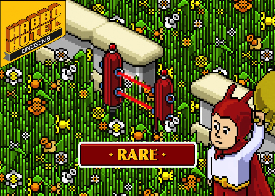 Porta Laser Rossa rara su Habbo Origins 539eb010