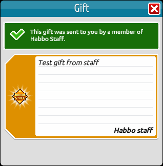 Modifica ai pacchi regalo inviati dallo staff di Habbo Kxly8710