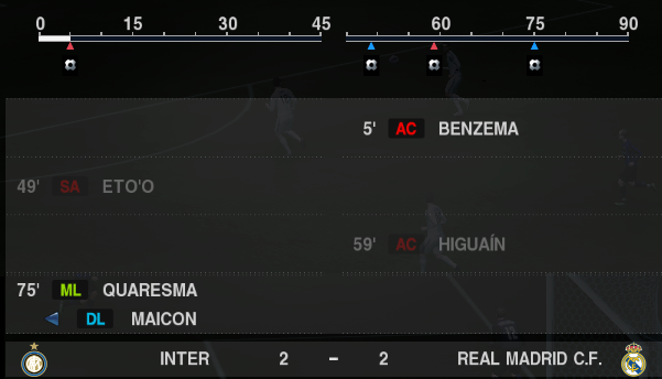 Inter VS Real de MAdrid Interr11
