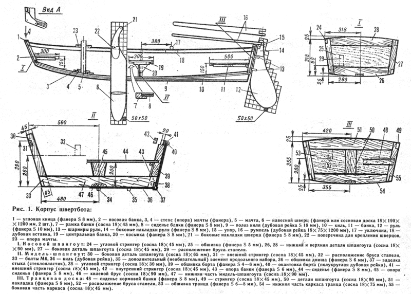 Лодка из фанеры 1819310