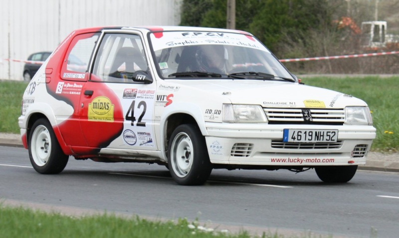 Sébastien BOIGET 205 rallye Slalom10