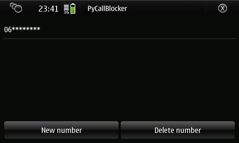 Pycallblocker Screen15