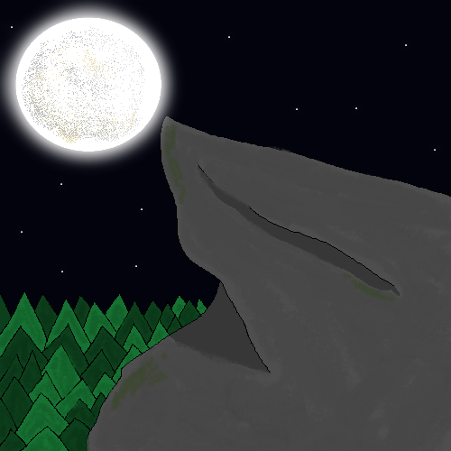 Wolf Howl Rock  Wolf_h10