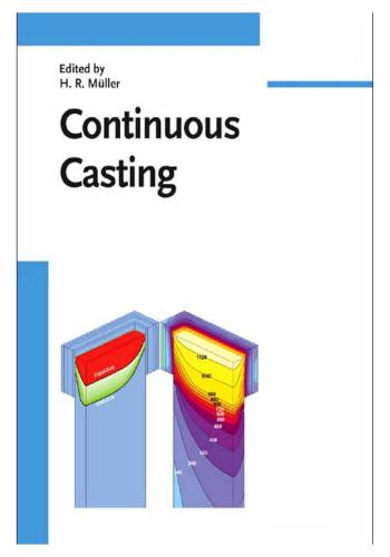 كتاب Continuous Casting - Proceedings of the International Conference on Continuous Casting of Non-Ferrous Metals C_c_p_10