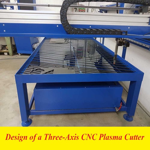 رسالة ماجستير بعنوان Design of a Three-Axis CNC Plasma Cutter  C_d_d_10