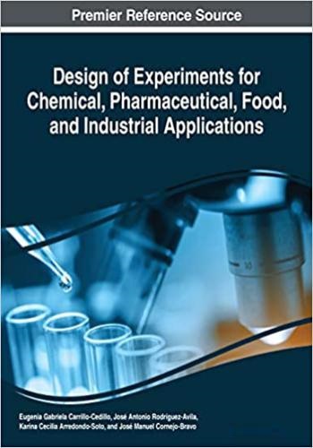 كتاب Design of Experiments for Chemical, Pharmaceutical, Food, and Industrial Applications  D_o_e_13
