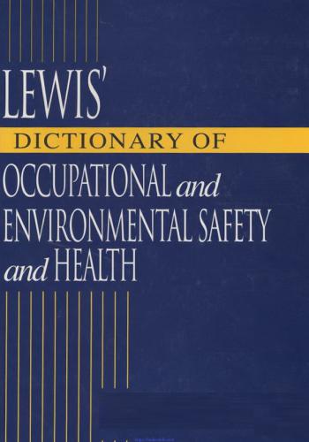 كتاب Dictionary of Occupational and Environmental Safety and Health  D_o_o_10